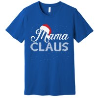 Mama Claus Santa Hat Christmas Celebration Gift Premium T-Shirt