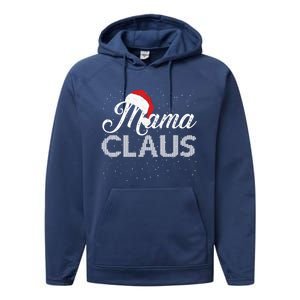 Mama Claus Santa Hat Christmas Celebration Gift Performance Fleece Hoodie