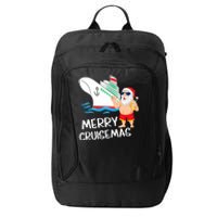 Merry Cruisemas Santa Claus Christmas Family Cruise Graphic City Backpack