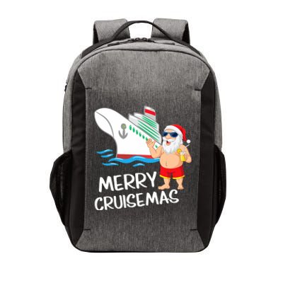 Merry Cruisemas Santa Claus Christmas Family Cruise Graphic Vector Backpack