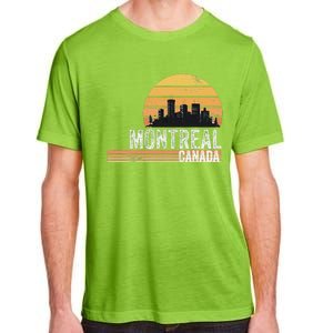 Montreal Canada Souvenir Vacation Travel Reminder Adult ChromaSoft Performance T-Shirt