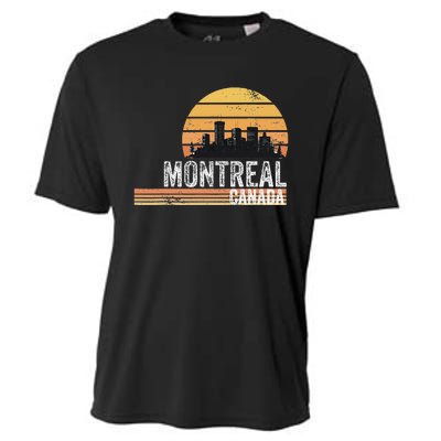 Montreal Canada Souvenir Vacation Travel Reminder Cooling Performance Crew T-Shirt