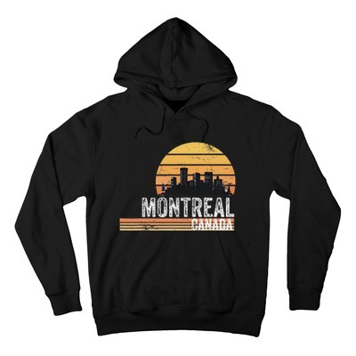 Montreal Canada Souvenir Vacation Travel Reminder Hoodie