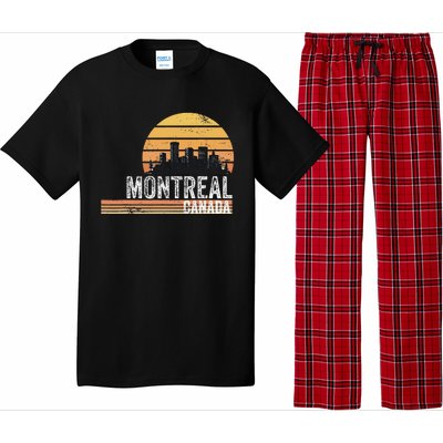 Montreal Canada Souvenir Vacation Travel Reminder Pajama Set