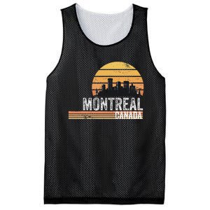 Montreal Canada Souvenir Vacation Travel Reminder Mesh Reversible Basketball Jersey Tank