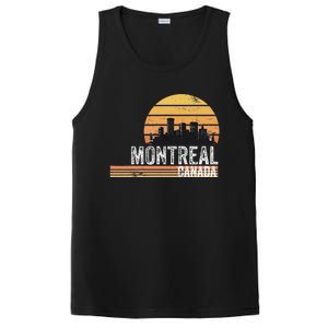 Montreal Canada Souvenir Vacation Travel Reminder PosiCharge Competitor Tank