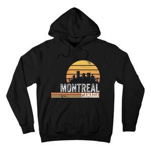 Montreal Canada Souvenir Vacation Travel Reminder Tall Hoodie