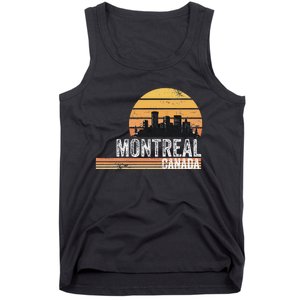 Montreal Canada Souvenir Vacation Travel Reminder Tank Top