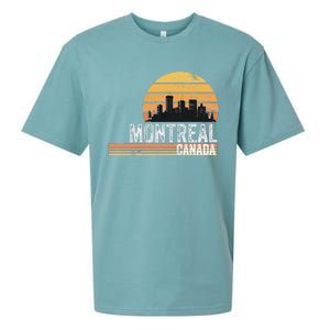 Montreal Canada Souvenir Vacation Travel Reminder Sueded Cloud Jersey T-Shirt