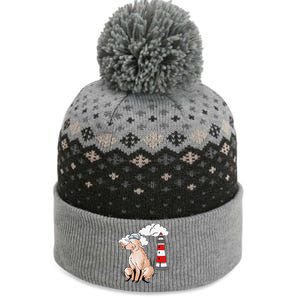 Moin Coastal Shee.P Shee.P Lambs Maritime Lamb Lighthouse The Baniff Cuffed Pom Beanie