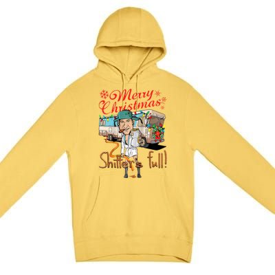 Merry Christmas Shitter's Full Premium Pullover Hoodie