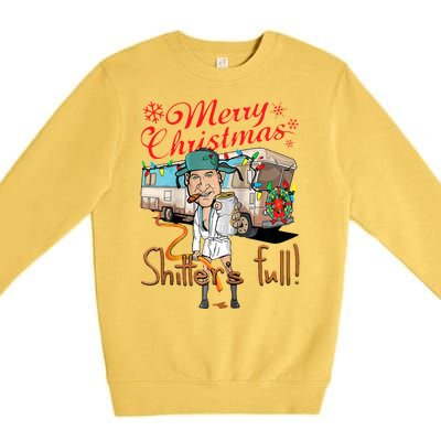 Merry Christmas Shitter's Full Premium Crewneck Sweatshirt