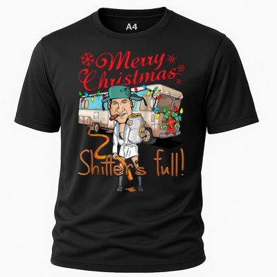 Merry Christmas Shitter's Full Cooling Performance Crew T-Shirt