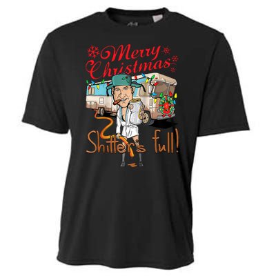 Merry Christmas Shitter's Full Cooling Performance Crew T-Shirt