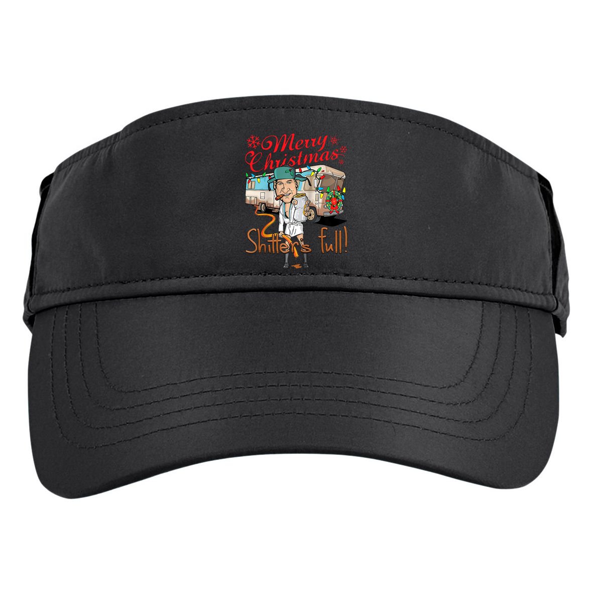 Merry Christmas Shitter's Full Adult Drive Performance Visor