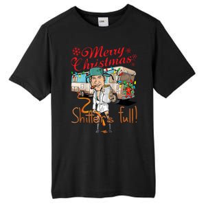 Merry Christmas Shitter's Full Tall Fusion ChromaSoft Performance T-Shirt