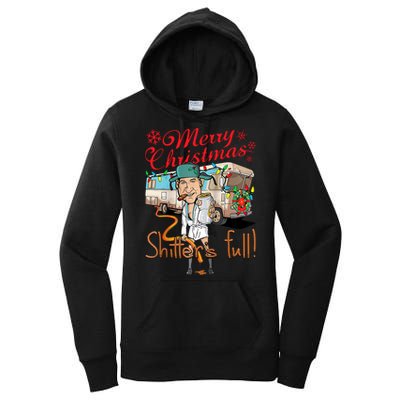 Merry Christmas Shitter's Full Women's Pullover Hoodie