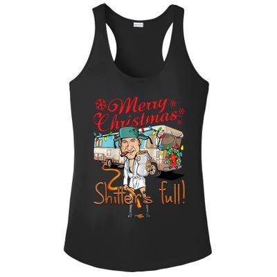 Merry Christmas Shitter's Full Ladies PosiCharge Competitor Racerback Tank