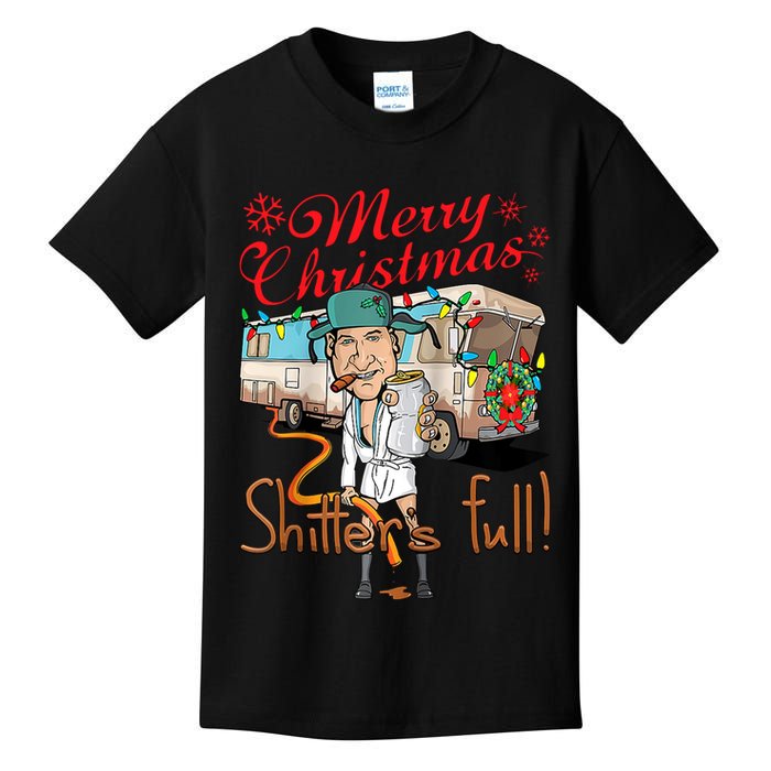 Merry Christmas Shitter's Full Kids T-Shirt