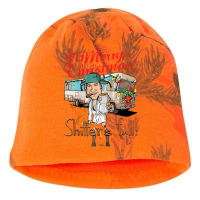 Merry Christmas Shitter's Full Kati - Camo Knit Beanie