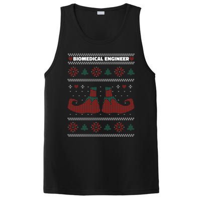 Merry Christmas Santa Gnome Biomedical Engineer Xmas Funny Great Gift PosiCharge Competitor Tank