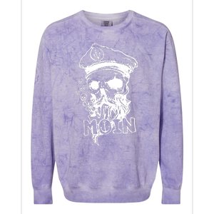 Moin Captain Skull Colorblast Crewneck Sweatshirt