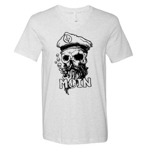 Moin Captain Skull V-Neck T-Shirt