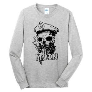 Moin Captain Skull Tall Long Sleeve T-Shirt