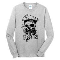 Moin Captain Skull Tall Long Sleeve T-Shirt