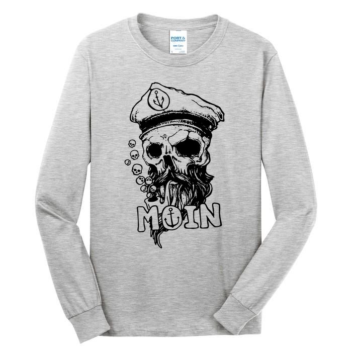 Moin Captain Skull Tall Long Sleeve T-Shirt