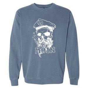 Moin Captain Skull Garment-Dyed Sweatshirt