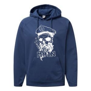 Moin Captain Skull Performance Fleece Hoodie