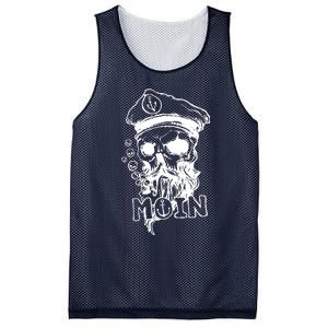 Moin Captain Skull Mesh Reversible Basketball Jersey Tank