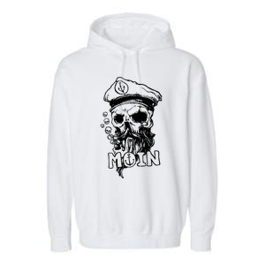 Moin Captain Skull Garment-Dyed Fleece Hoodie