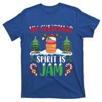 My Christmas Spirit Jam Wearing Santa Hat Xmas Christmas Gift T-Shirt