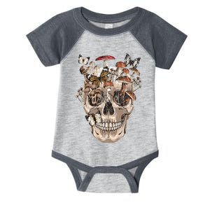 Mushroom Collector Skull Gift Infant Baby Jersey Bodysuit