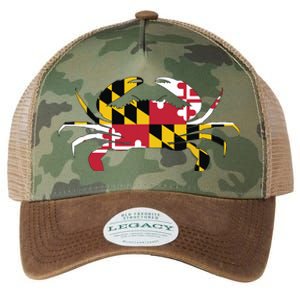 Maryland Crab State Pride Flag Legacy Tie Dye Trucker Hat