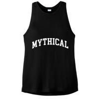 Mythical Collegiate Swea Ladies PosiCharge Tri-Blend Wicking Tank