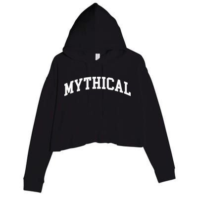 Mythical Collegiate Swea Crop Fleece Hoodie