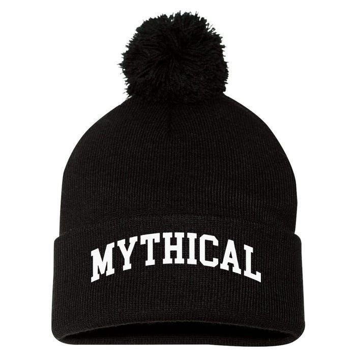 Mythical Collegiate Swea Pom Pom 12in Knit Beanie