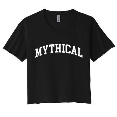 Mythical Collegiate Swea Crop Top