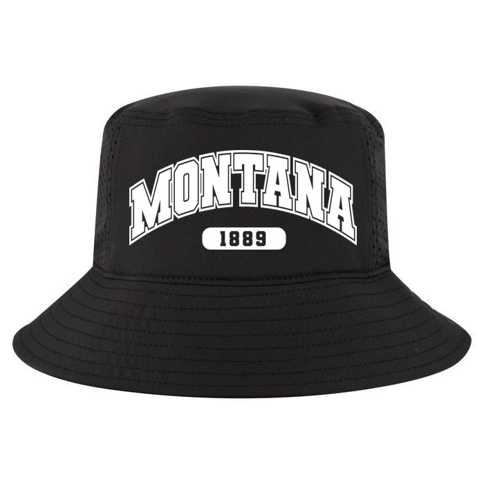 Montana Collegiate Style 1889 Cool Comfort Performance Bucket Hat