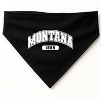 Montana Collegiate Style 1889 USA-Made Doggie Bandana