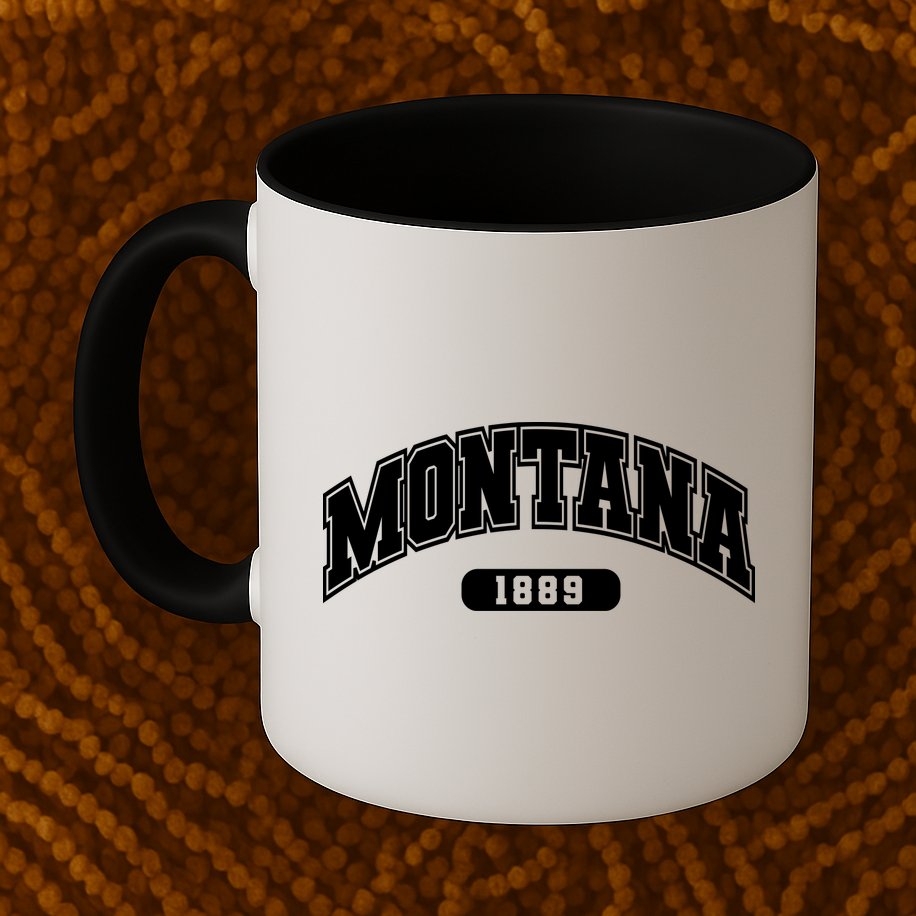 Montana Collegiate Style 1889 Mug