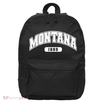 Montana Collegiate Style 1889 16 in Basic Backpack