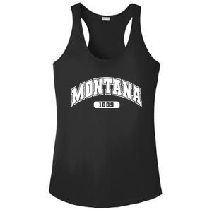 Montana Collegiate Style 1889 Ladies PosiCharge Competitor Racerback Tank