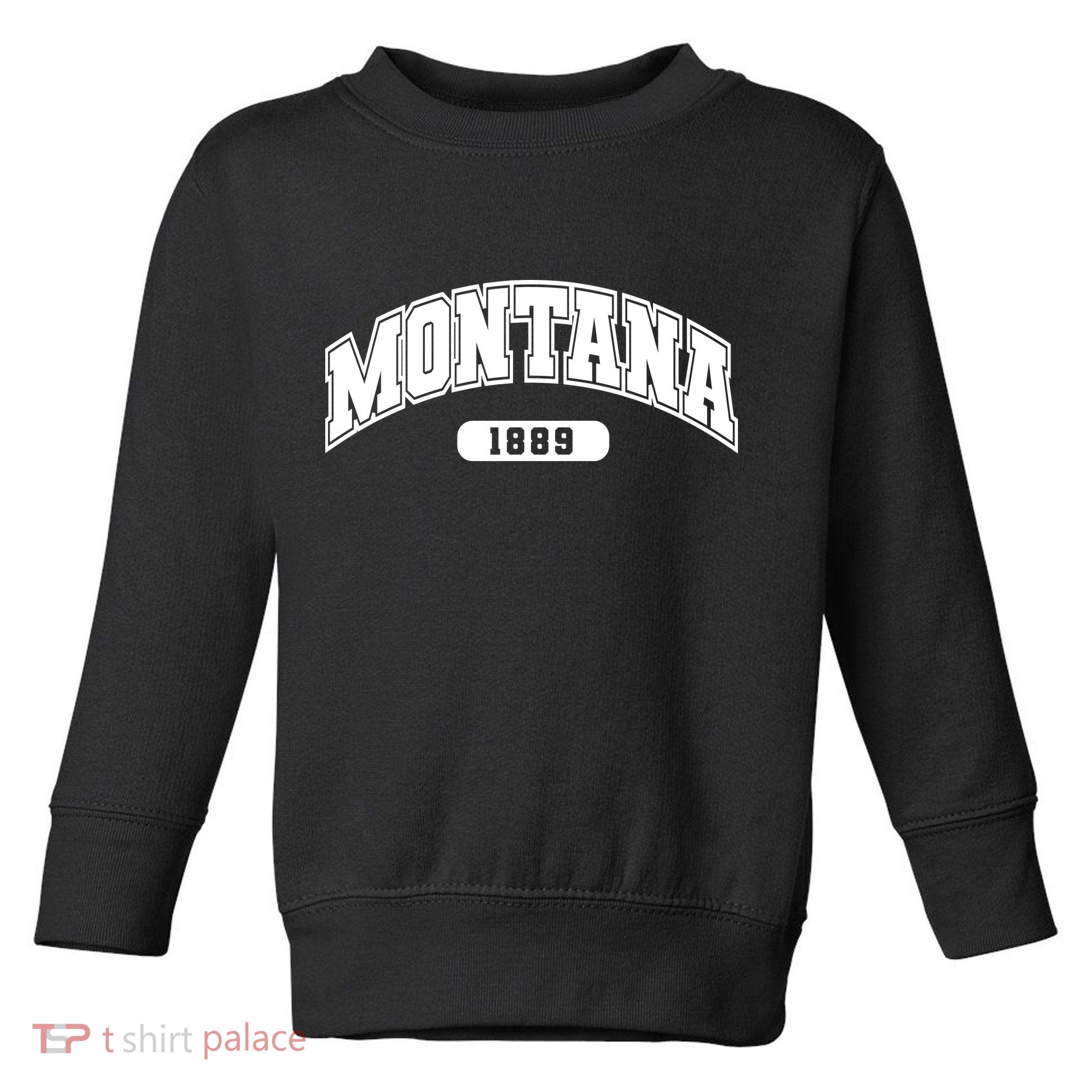 Montana Collegiate Style 1889 Toddler Sweatshirt