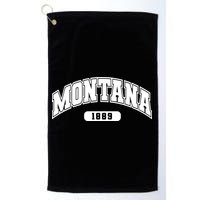 Montana Collegiate Style 1889 Golf Towel