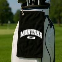 Montana Collegiate Style 1889 Golf Towel