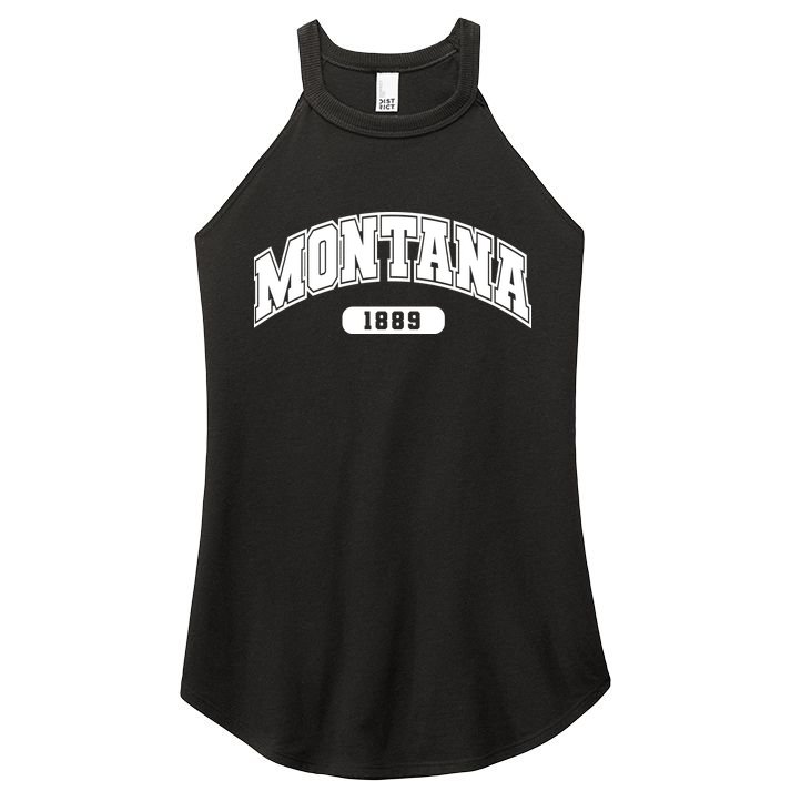 Montana Collegiate Style 1889 Women's Perfect Tri Rocker Tank